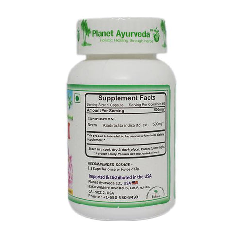 Planet Ayurveda Neem Capsule